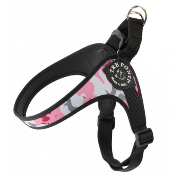 TRE PONTI nastavljiva oprsnica na klipsno - VOJAŠKA ROZA št. 2,5