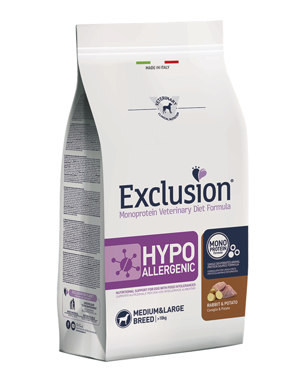 EXCLUSION Diet Medium/Large breed - KUNEC 12 kg
