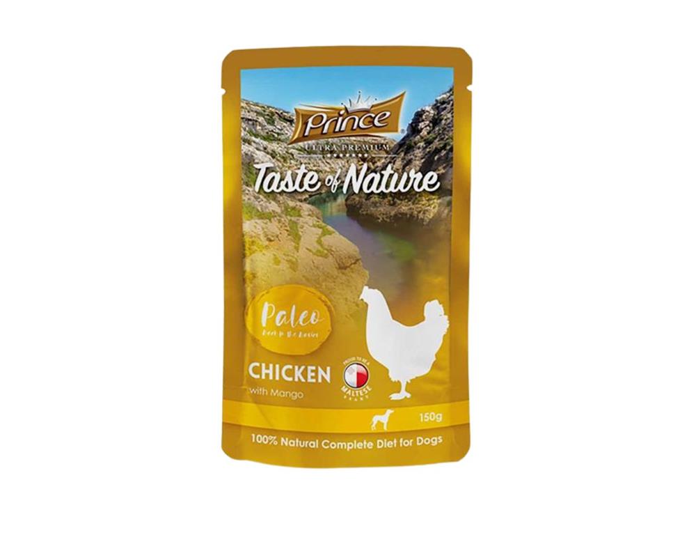 PRINCE Premium vrečka - PIŠČANEC, MANGO, SLADKI KROMPIR 150g