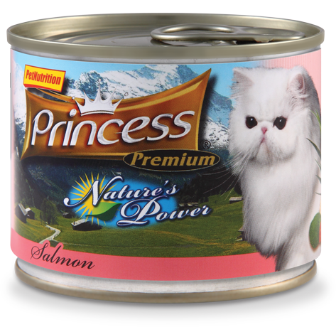 PRINCESS Cat NATURE'S POWER konzerva - LOSOS 200g