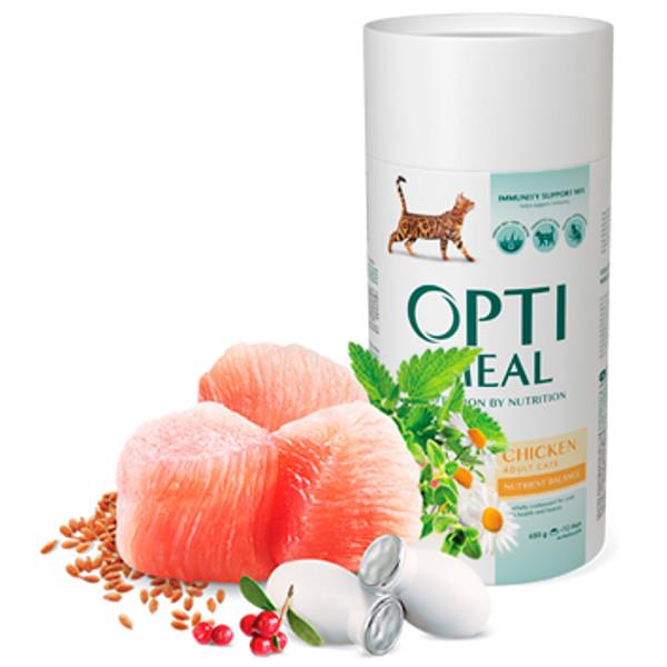 OPTI MEAL Cat Adult - PIŠČANEC 200 g