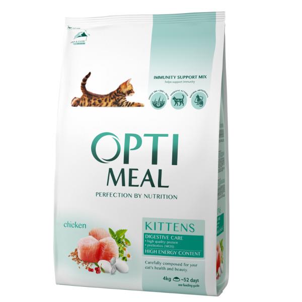 OPTI MEAL Cat KITTENS - PIŠČANEC 4 kg