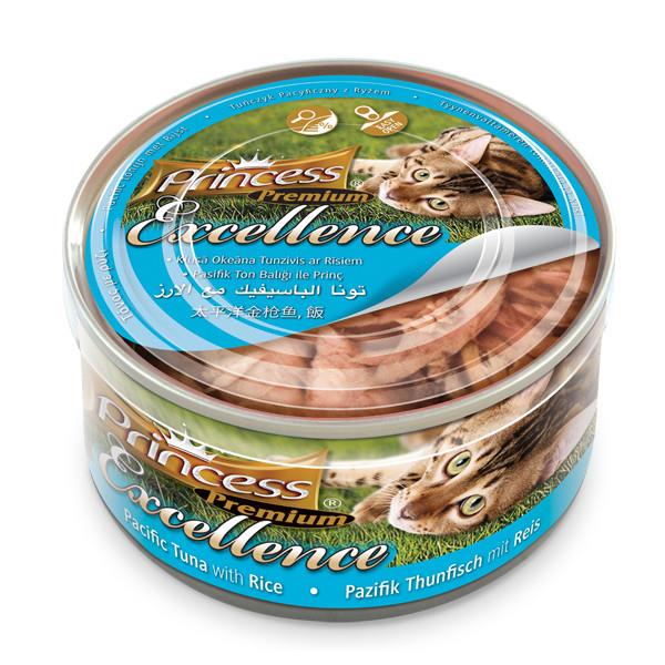 PRINCESS Cat EXCELLENCE konzerva - PACIFIŠKA TUNA 70g