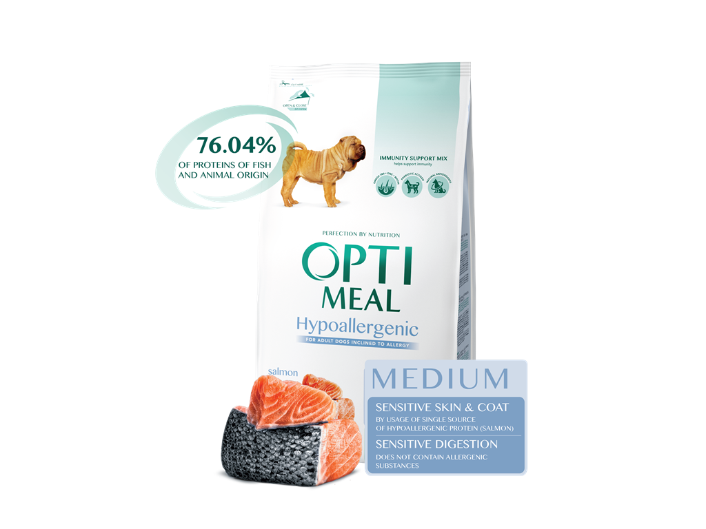 OPTI MEAL DOG MEDIUM HYPO-LOSOS 1,5KG