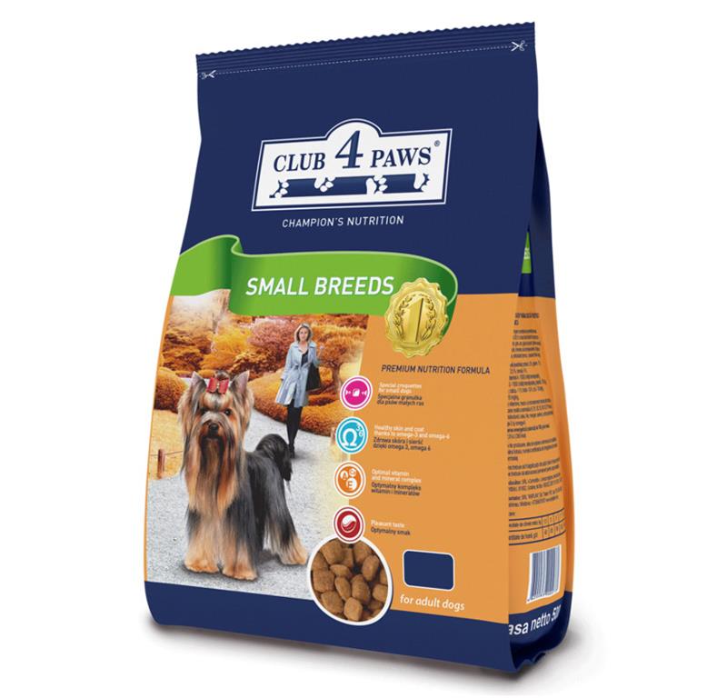 CLUB4PAWS DOG SMALL BREED 14KG