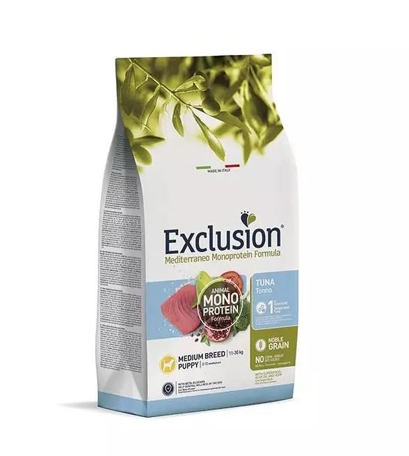 EXC.ME.MEDIUM PUPPY MONO TUNA 12KG