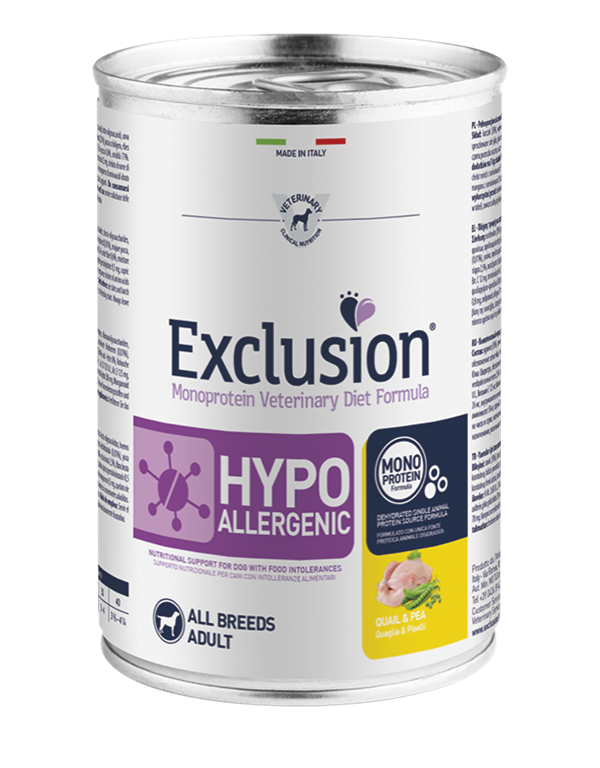 EXCLUSION Diet konzerva PREPELICA 400g