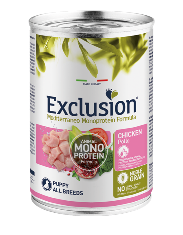 Exclusion PIŠČANEC za mladiče, 400g