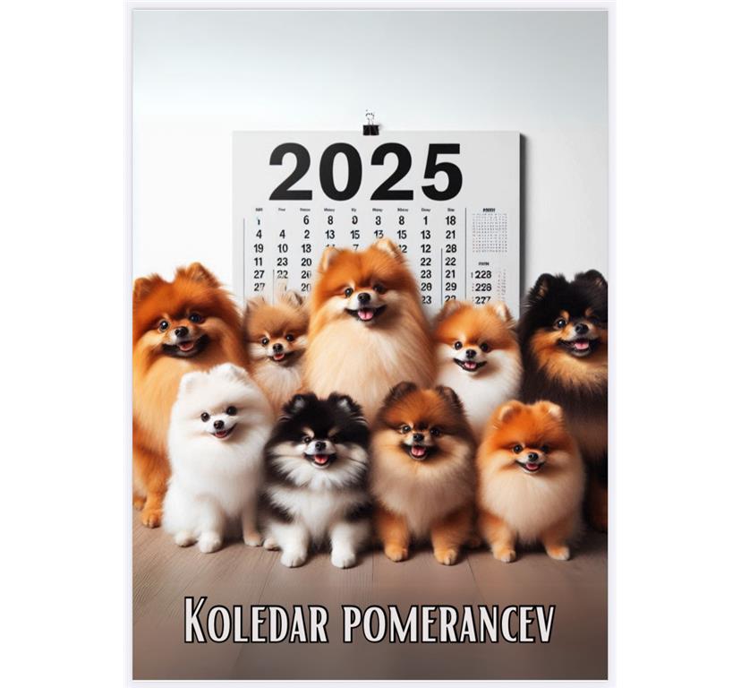 KOLEDAR POMERANCEV 2025
