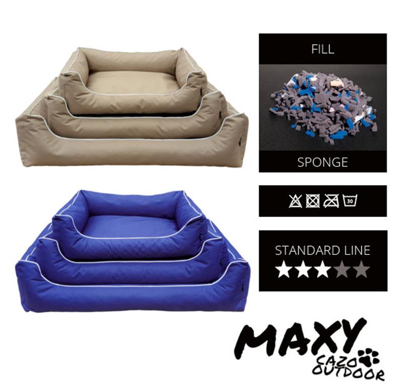CAZO Outdoor Maxy POSTELJA za pse - BEŽ 120x90 cm