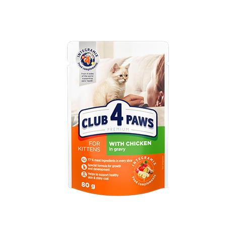 CLUB4PAWS CAT KITTENS 80G