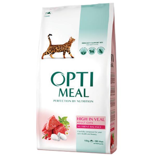 OPTI MEAL Cat Adult - TELETINA 10 kg