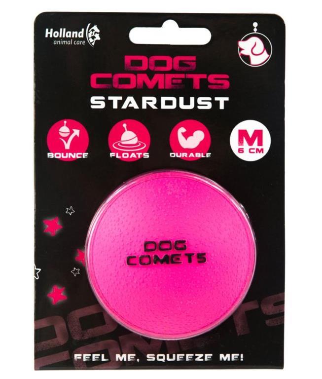 Žoga za psa Comet Stardust - pink