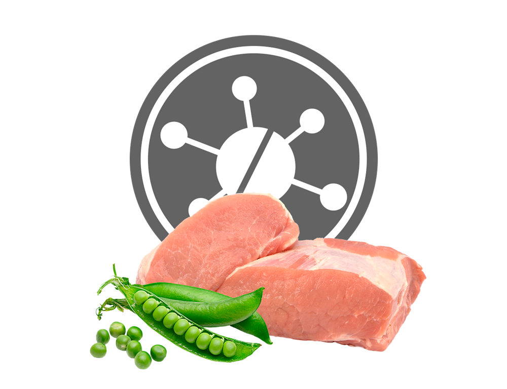 EXC.DIET HYPO PORK&PEA 400G