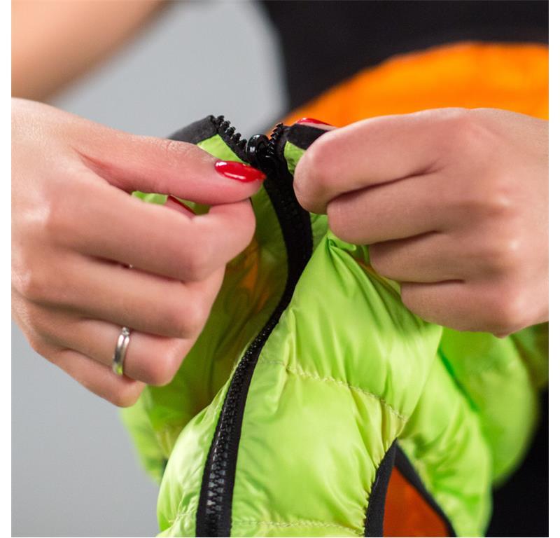 AiryVest jopič za pse- ZELENA-ČRNA