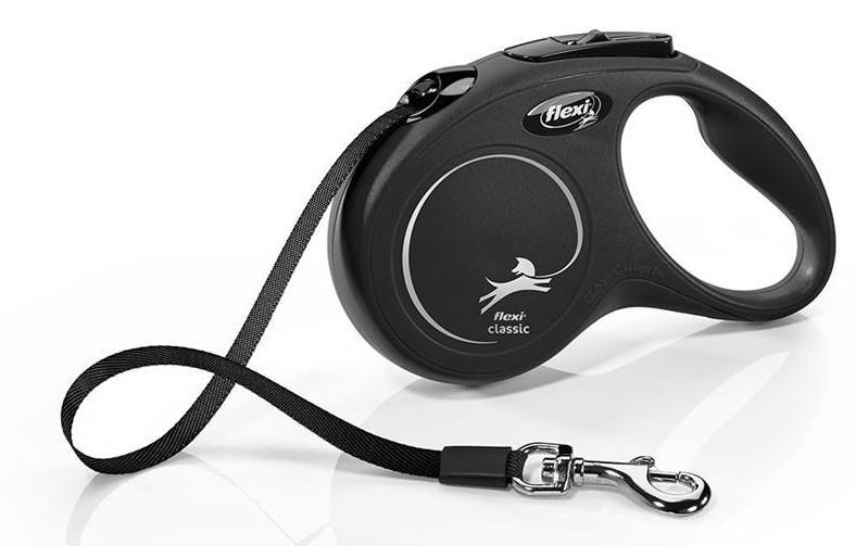 Flexi New CLASSIC - ČRN - trak