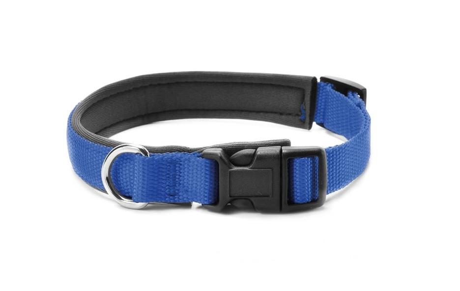Ovratnica Soft Line z neoprenom - MODRA
