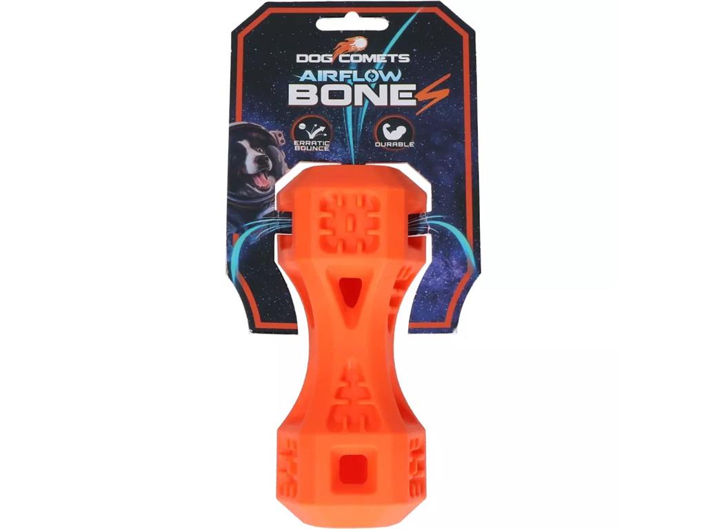Dog Comets Airflow Bone – oranžna