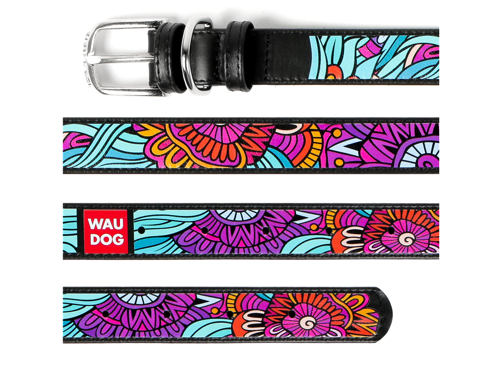 OVRATNICA COLLAR WAUDOG SUMMER ČRNA