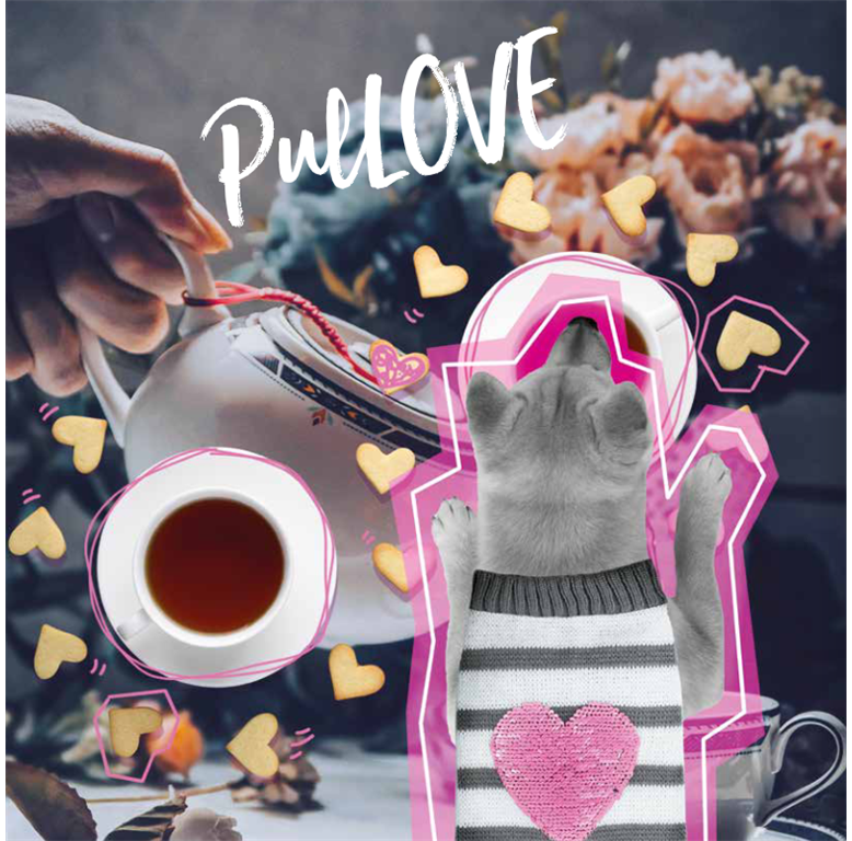 TrueLove REŠILNI JOPIČ rumeno-siv