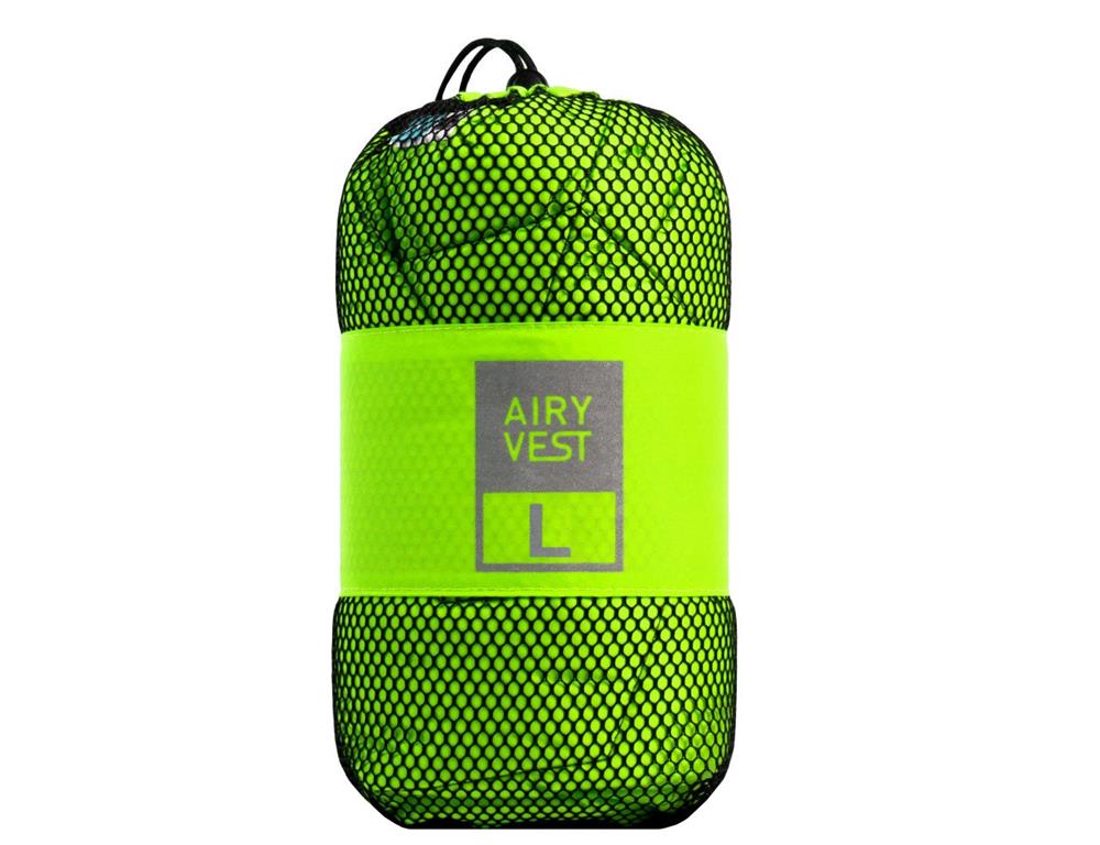 AIRY VEST PODLAGA ZELENO/ČRNA