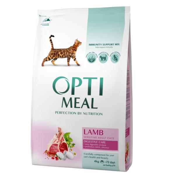 OPTI MEAL Cat Adult SENSITIVE - JAGNJETINA