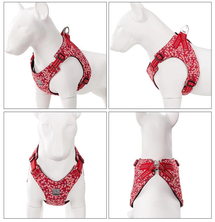 Truelove Oprsnica STEP IN Floral - POPPY RED