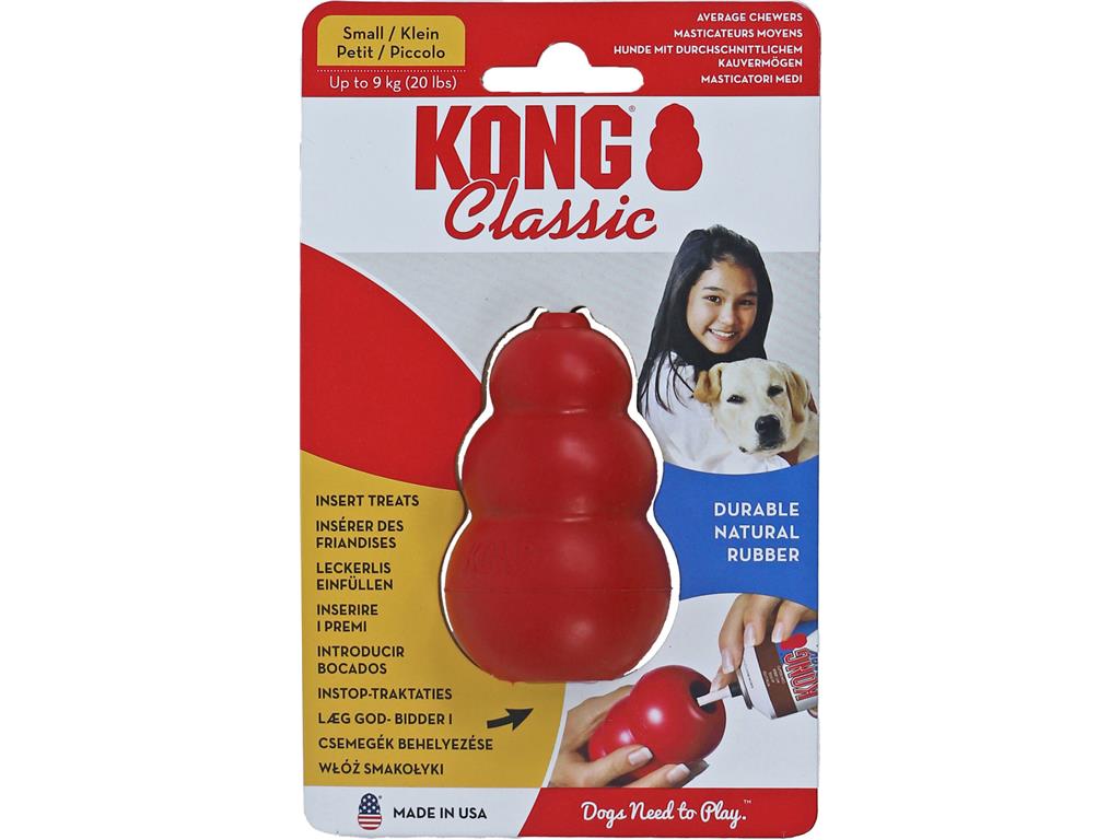 KONG CLASSIC S RDEČ