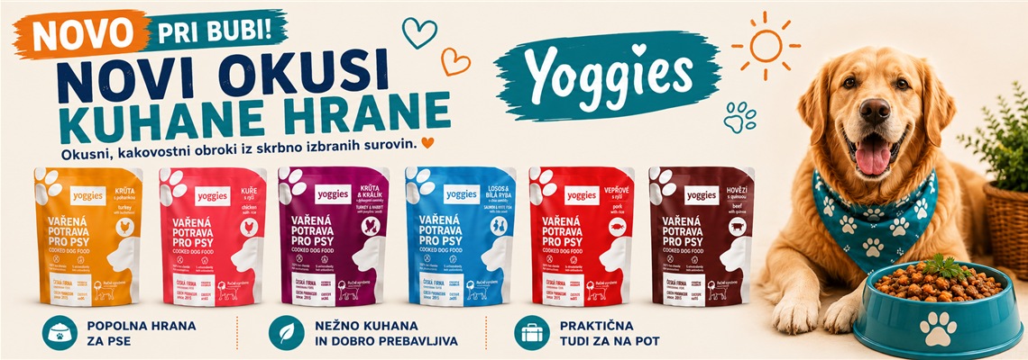 Yoggies kuhana hrana